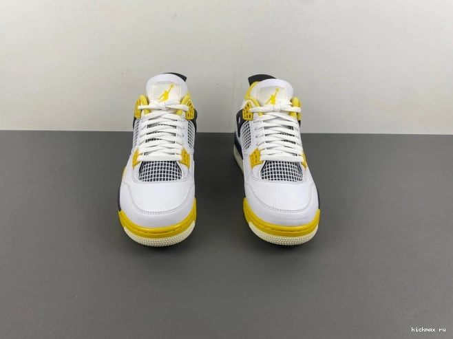 Rep Vivid Sulfur Air Jordan 4 WNNS AQ9129-101 0821